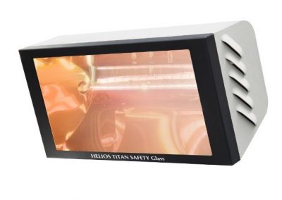 Heliosa Titan short wave infrared heater with safety glass