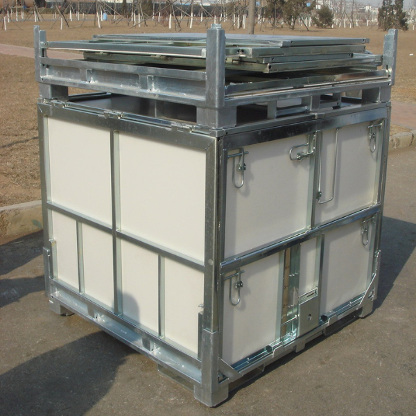 MultiBox foldable container for dry goods-two boxes stack up-sbhsolutions