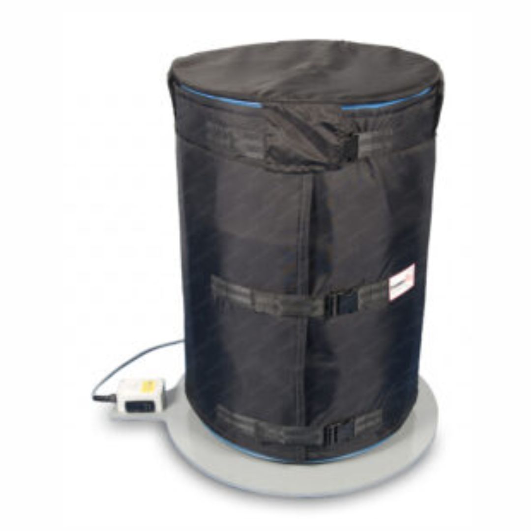 drum insulation only jacket with base heater